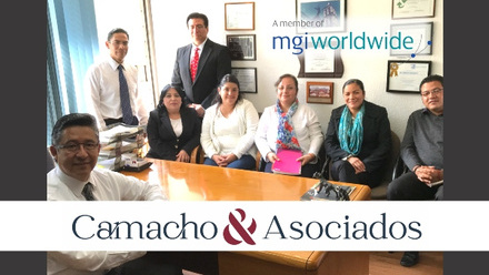 Camacho y Asociados Asesores de Empresas has transitioned their membership from CPAAI to the MGI Worldwide accounting  network
