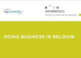 Doing Business in Belgium Van Herck cover image