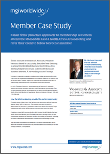 Vannucci &amp; Associati Case Study Image